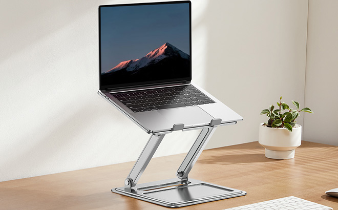 Loryergo Laptop Stand on the Desk