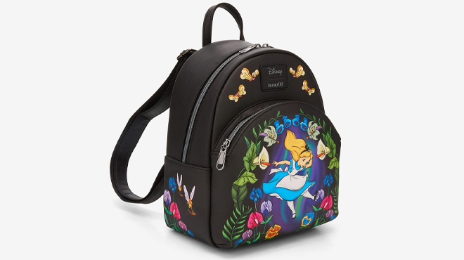 Loungefly Disney Alice In Wonderland Garden Fall Mini Backpack Loungefly Disney Alice In Wonderland Garden Fall Mini Backpack