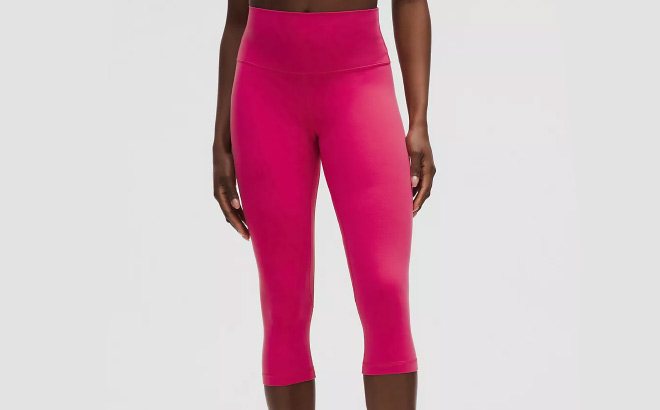 Lululemon 17 Inch Align High Rise Crop Lululemon 17 Inch Align High Rise Crop