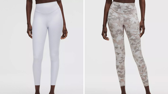 Lululemon 25 Inch Wunder Under SenseKnit High Rise Tight