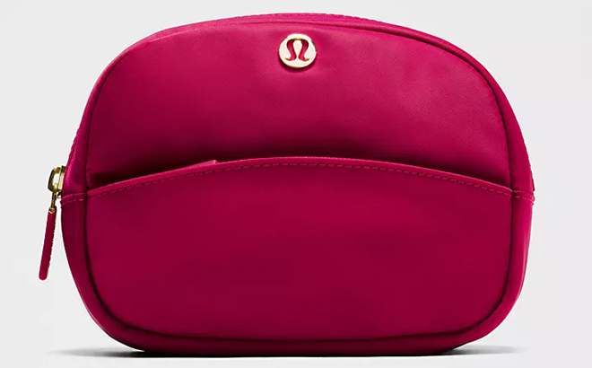 Lululemon City Essentials Pouch in Berry Rumble