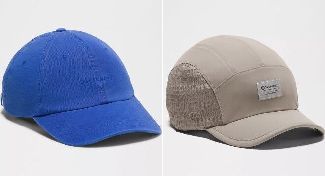 Lululemon Classic Ball Cap and Multi Panel Reflective Running Hat