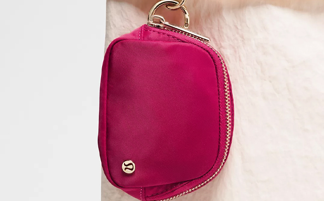 Lululemon Everywhere Belt Bag Nano in Berry Rumble Gold