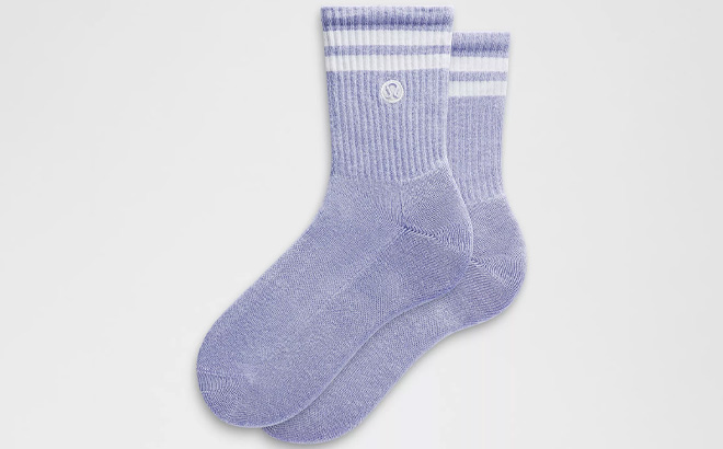 Lululemon Unisex Daily Essential Quarter Socks