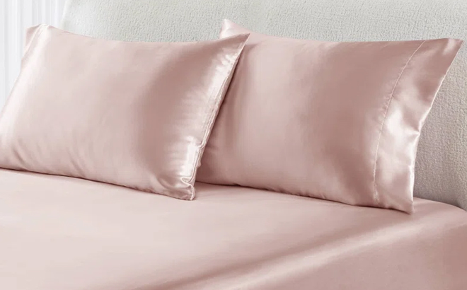 Madison Park Satin Luxury Pillowcases 2 Pack