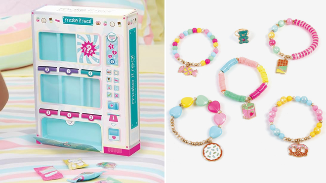 Make It Real Vending Machine Snackers Bracelet Kit Make It Real Vending Machine Snackers Bracelet Kit