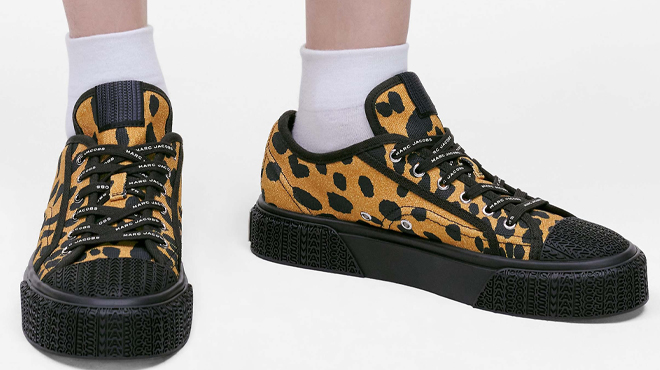 Marc Jacobs The Printed Canvas Sneaker