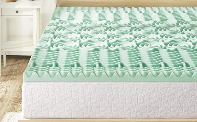 Mellow 5 Zone Memory Foam Mattress Topper