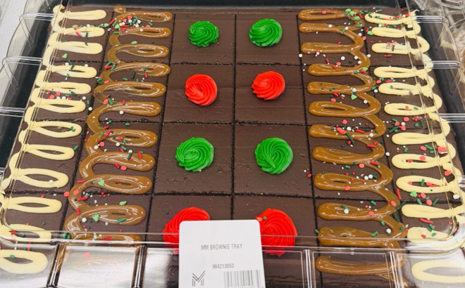 Members Mark Holiday Brownie Tray