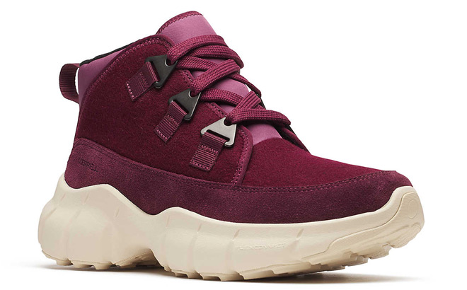 Merrell Womens Clover Mid Wool Waterproof Shoes