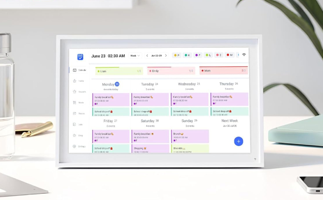 10 1 Inch Digital Calendar 