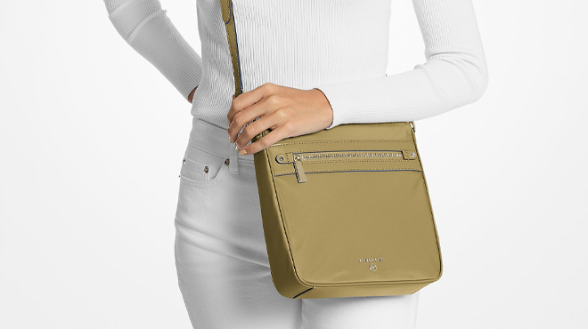 Michael Kors Jet Set Large Nylon Crossbody Bag