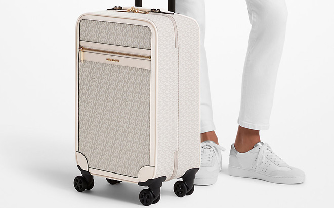 Michael Kors Outlet Small Signature Logo Suitcase Michael Kors Outlet Small Signature Logo Suitcase