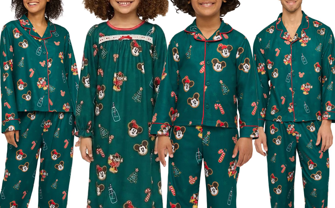 Mickey Mouse Holiday Family Pajamas