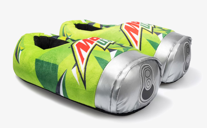 Mountain Dew 3D Can Slippers
