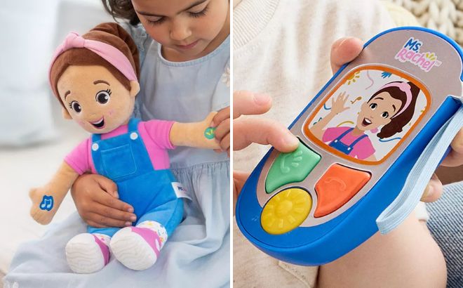 Ms Rachel Speak Sing Doll and Electronic Talk with Me Learning Phone Ms Rachel Speak Sing Doll and Electronic Talk with Me Learning Phone
