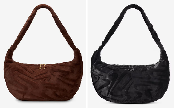 Nike Sportswear Faux Fur Slouchy Bags
