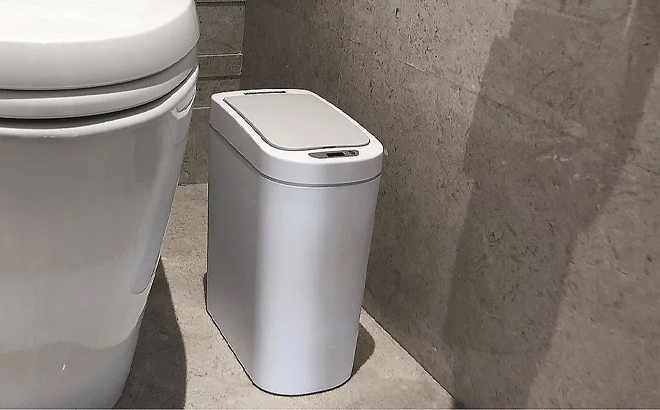 Nine Stars 1 9 Gal Motion Sensor Trash Can