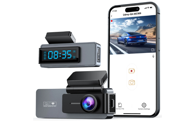 ODREY 2 5K1080P WDR Dash Camera