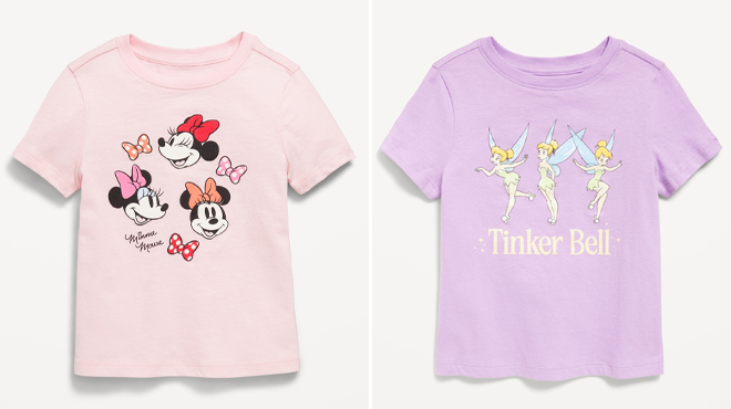 Old Navy Toddler Girls Disney Licensed Graphic T Shirt