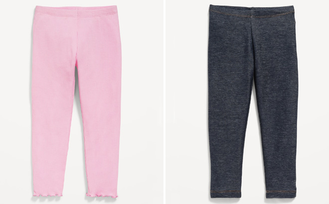 Old Navy Toddler Girls Rib Knit Full Length Leggings Old Navy Toddler Girls Rib Knit Full Length Leggings