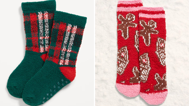 Old Navy Toddler Unisex Cozy Socks