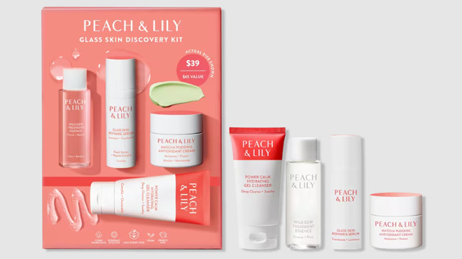Peach Lily Glass Skin Discovery Kit Peach Lily Glass Skin Discovery Kit
