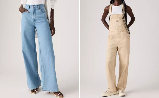 People Wearing Levis Cinch Baggy Womens Jeans and Overalls People Wearing Levis Cinch Baggy Womens Jeans and Overalls