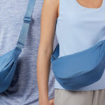 People wearing 32 Degree Crossbody Shoulder Bags in Blue Color