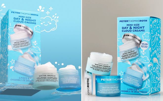 Peter Thomas Roth Mini Size Day Night Cloud Creams 2 Piece Kit