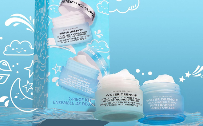 Peter Thomas Roth Mini Size Day Night Cloud Creams 2 Piece Moisturizer Gift Set