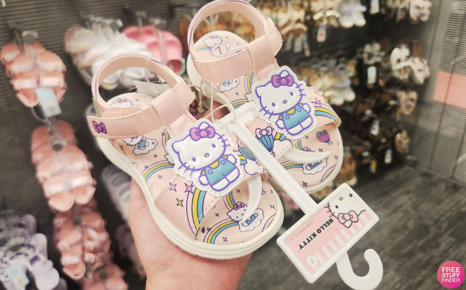Pink 12T Toddler Hello Kitty Sandals