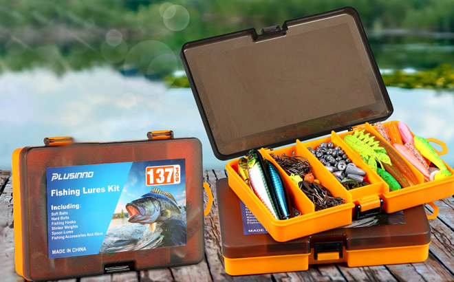 Pulsinno Fishing Lures on the Grounf Pulsinno Fishing Lures on the Grounf