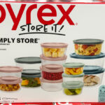 Pyrex 28 Piece Glass Food Storage Set Patel Colors