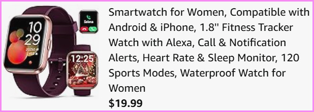 Quican Womens Smartwatch at Checkout Quican Womens Smartwatch at Checkout