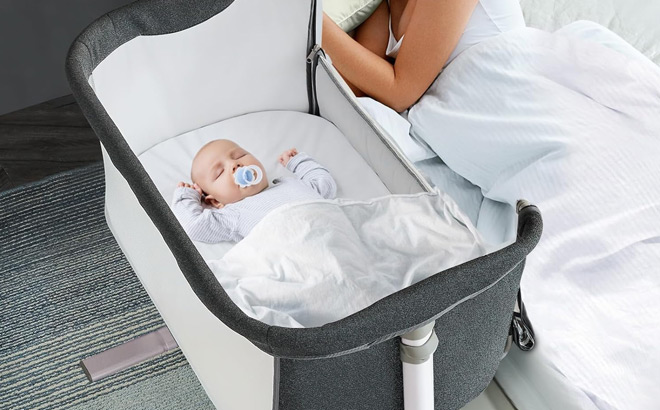 RONBEI Baby Bassinet