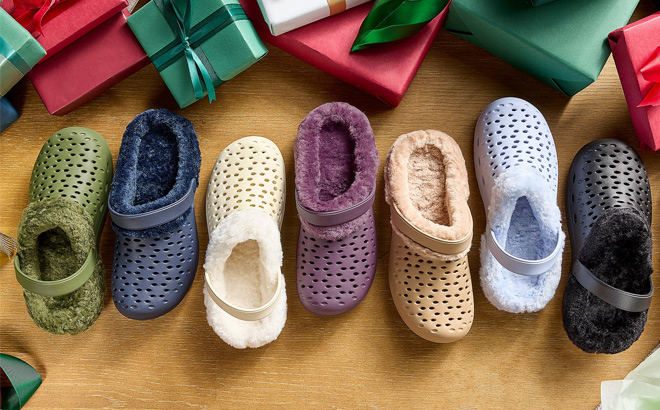 Revitalign Orthotic Cozy Lined Recovery Clogs