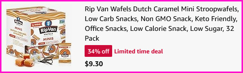 Rip Van Wafels Checkout Screen Rip Van Wafels Checkout Screen