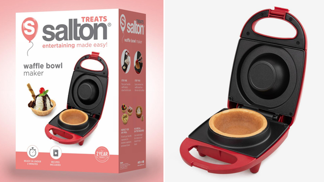 Salton Waffle Bowl Maker