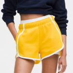 Scuba Mid Rise Oversized Shorts