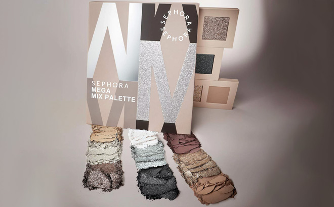 Sephora Collection Mega Mix Eyeshadow Palette in Cool Nude Color