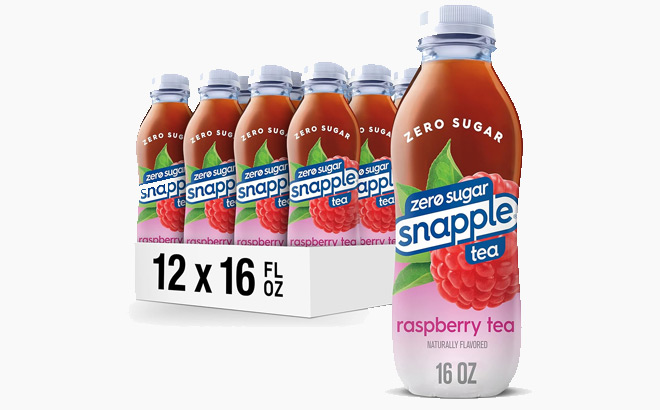Snapple Zero Sugar Raspberry Tea 12 Pack