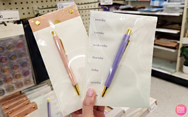 Spritz Notepad and Pen Set