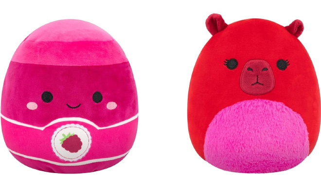 Squishmallows Original 8 Inch Capybara and Jam FlipAMallows Squishmallows Original 8 Inch Capybara and Jam FlipAMallows