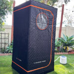 Steam Room in a Backyard