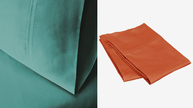 Superior 300 Thread Count Solid 2 Piece Pillowcase Superior 300 Thread Count Solid 2 Piece Pillowcase