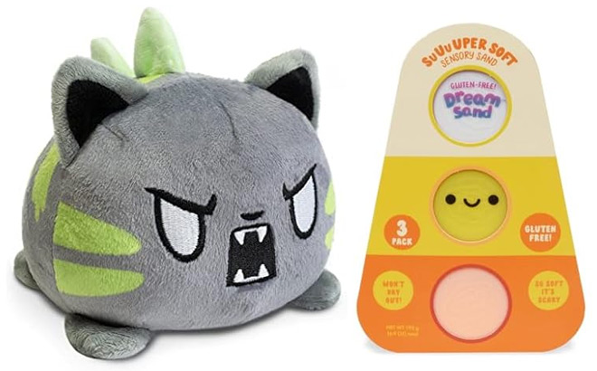 TeeTurtle The Original Reversible Cat Plushie