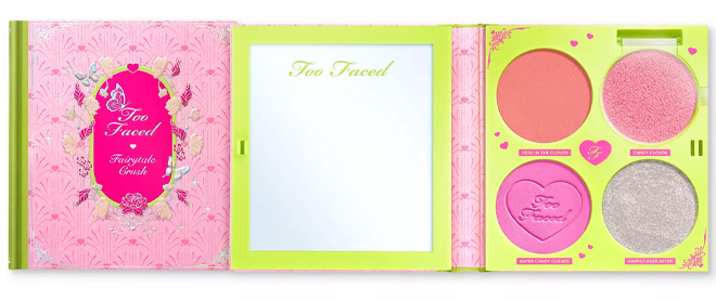 Too Faced Fairytale Crush Limited Edition Blush Highlighter Palette