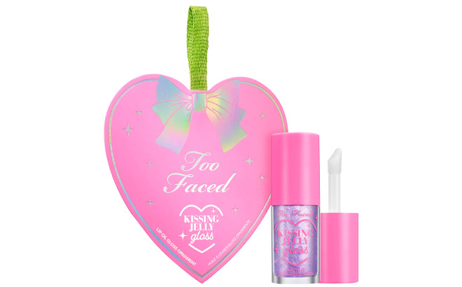 Too Faced Kissing Jelly Lip Oil Gloss Ornament