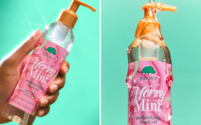 Tree Hut Merry Mint Moisturizing Shave Oil